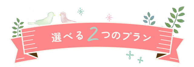 選べる2つのブラン